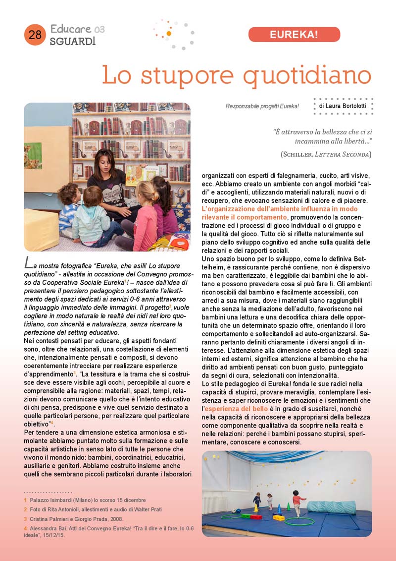 Lo stupore quotidiano