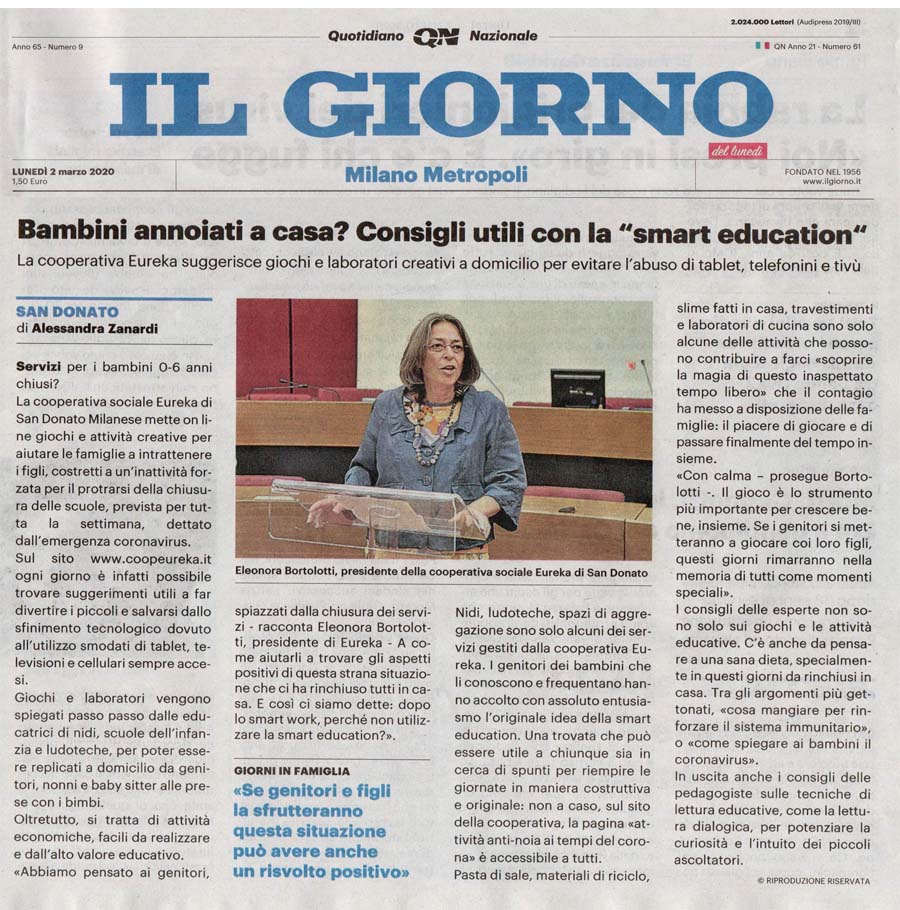 Bambini annoiati a casa?