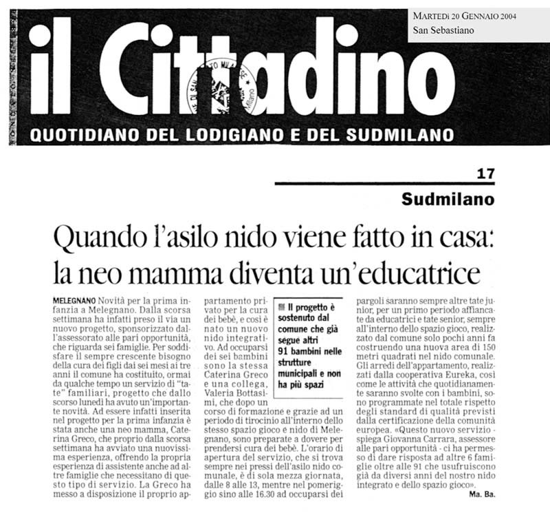 Quando l’asilo viene fatto in casa: la neo mamma diventa un’educatrice