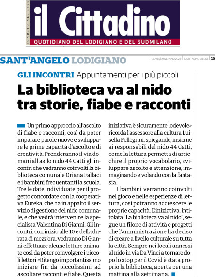 La biblioteca va al nido