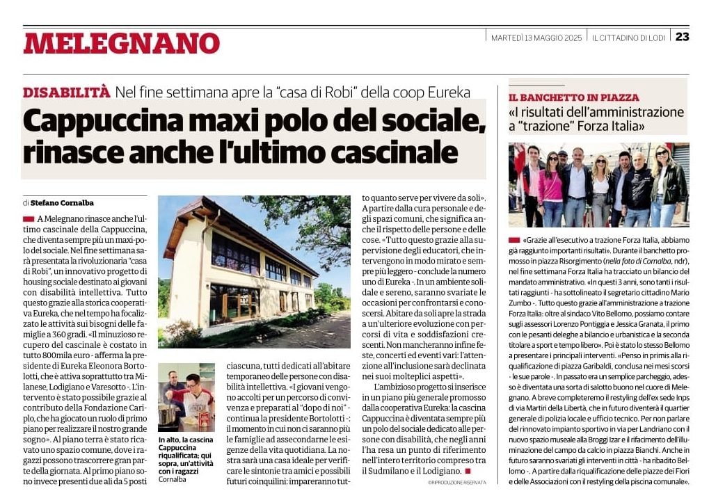 Cappuccina maxi polo del sociale, rinasce anche l’ultimo cascinale